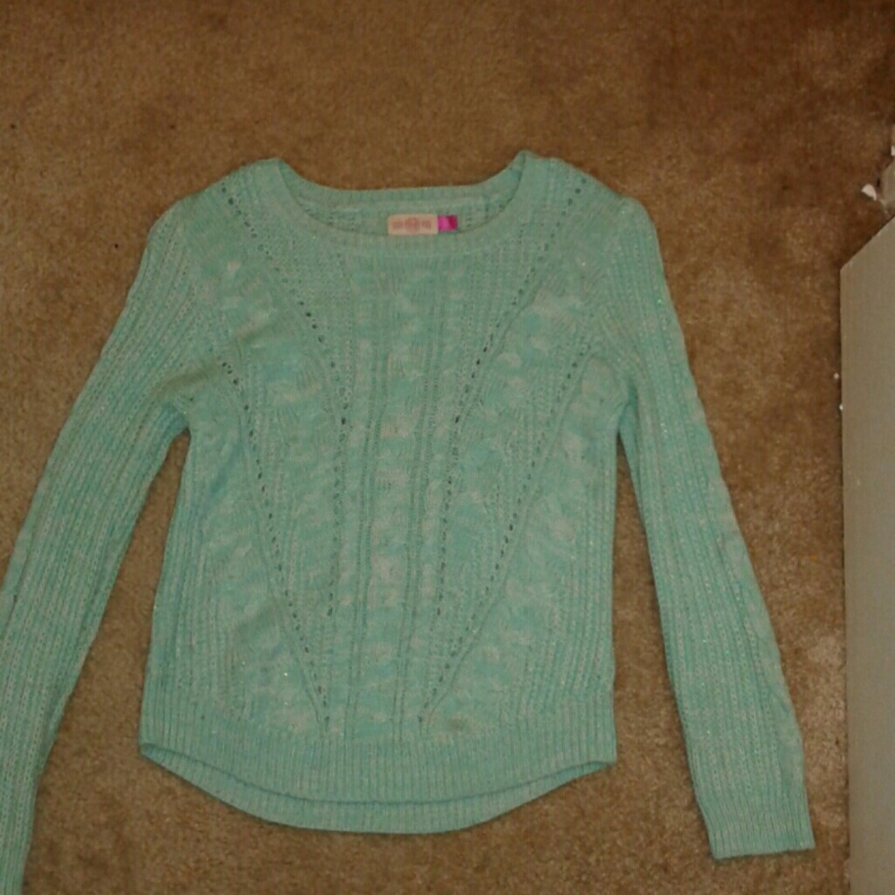 Blue sweater